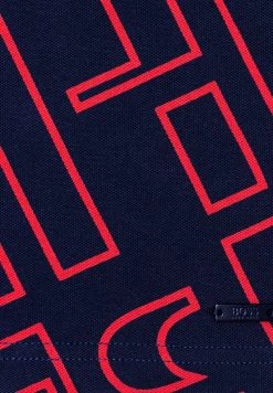 BOSS Kidswear Polo Bleu Cargo Enfant -BOSS Soldes Magasin 78e3dca107f94977b5347b13f865f8d9