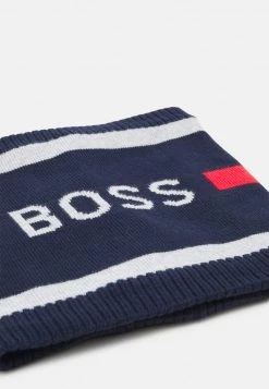 BOSS Kidswear SNOOD UNISEX Écharpe Tube Navy -BOSS Soldes Magasin 790068bc2a6d4bf684961b31e6a456d0