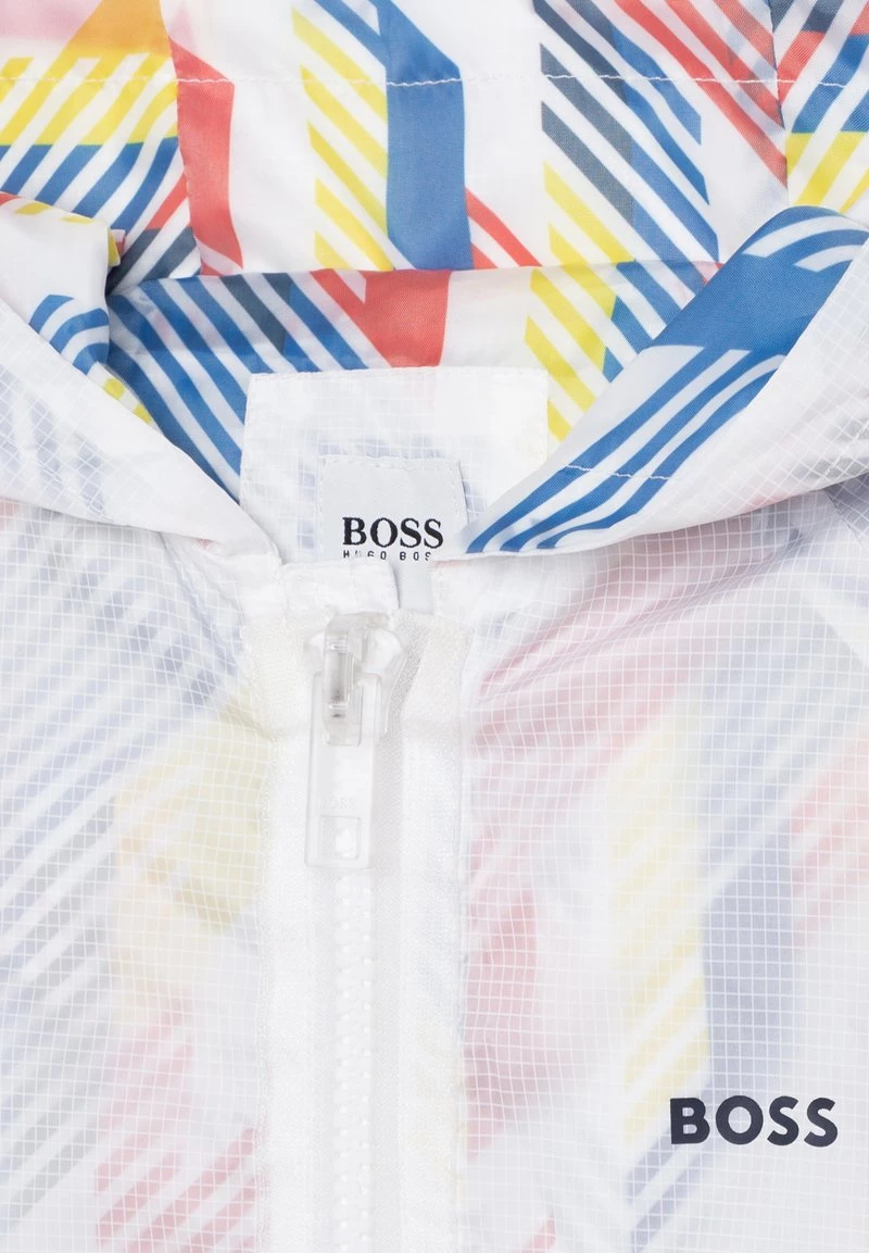 BOSS Kidswear COUPE VENT À CAPUCHE Parka Multico Enfant 6 BOSS Kidswear COUPE VENT À CAPUCHE Parka Multico Enfant – Image 4