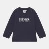 BOSS Kidswear Unisex LONG SLEEVE Sweatshirt Navy -BOSS Soldes Magasin 7d5784b8e48f421bafa7bc6edc176ab7