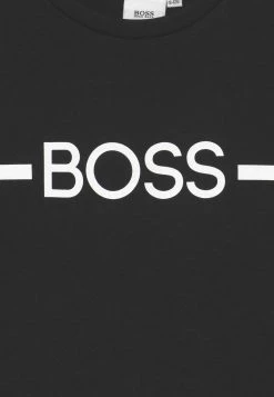 BOSS Kidswear SHORT SLEEVES TEE T Shirt Imprimé Black Enfant -BOSS Soldes Magasin 7e3384ad40c94156bb7fb0890c4188d2