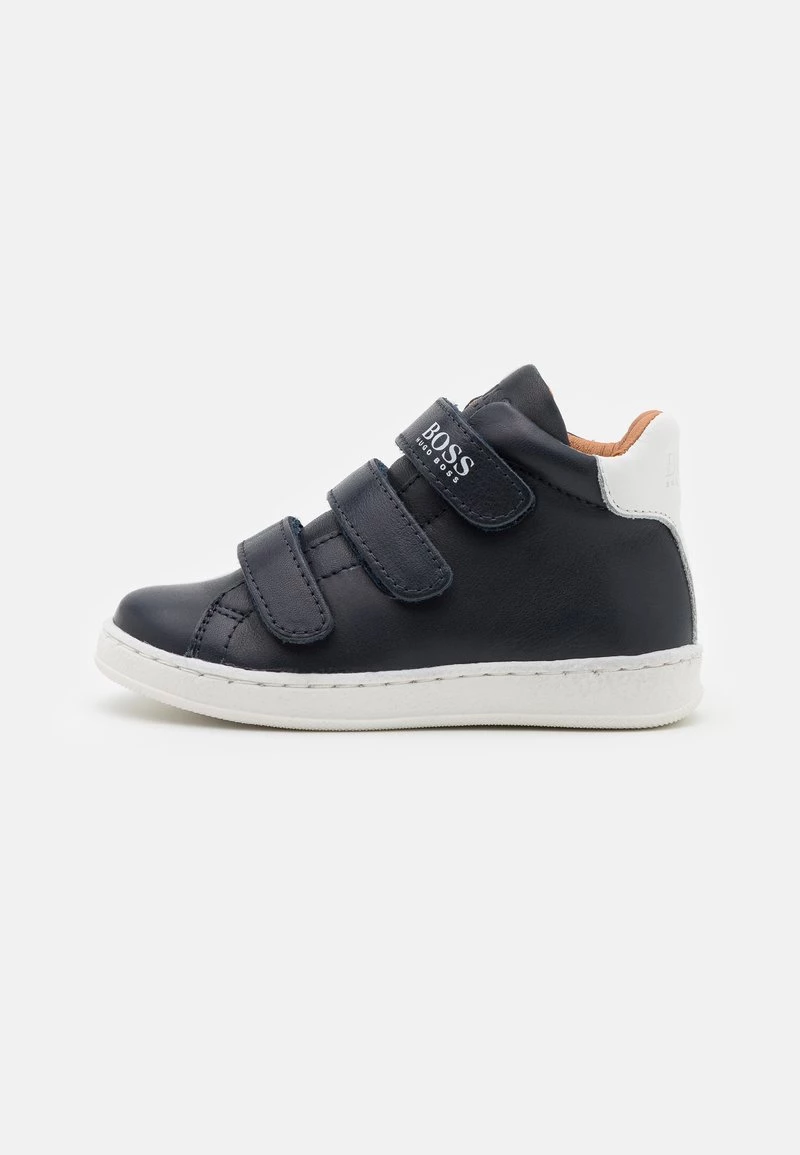 BOSS Kidswear Enfant TRAINERS Baskets Montantes Navy 3 BOSS Kidswear Enfant TRAINERS Baskets Montantes Navy