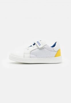BOSS Kidswear TRAINERS Baskets Basses White Enfant