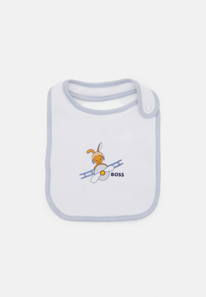 BOSS Kidswear Unisex BIB 3 PACK Bavoir Navy 4 BOSS Kidswear Unisex BIB 3 PACK Bavoir Navy – Image 2