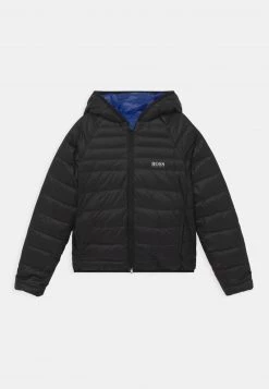 BOSS Kidswear Enfant REVERSIBLE PUFFER Doudoune Blue
