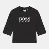 BOSS Kidswear LONG SLEEVE Sweatshirt Black Unisex -BOSS Soldes Magasin 8320bfd26b444fb6ac37e6a3fdf715ef