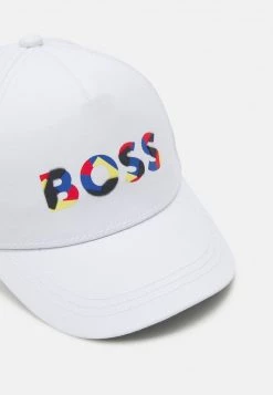 BOSS Kidswear UNISEX Casquette White -BOSS Soldes Magasin 835b92c8864e4831bd5978524595cd33