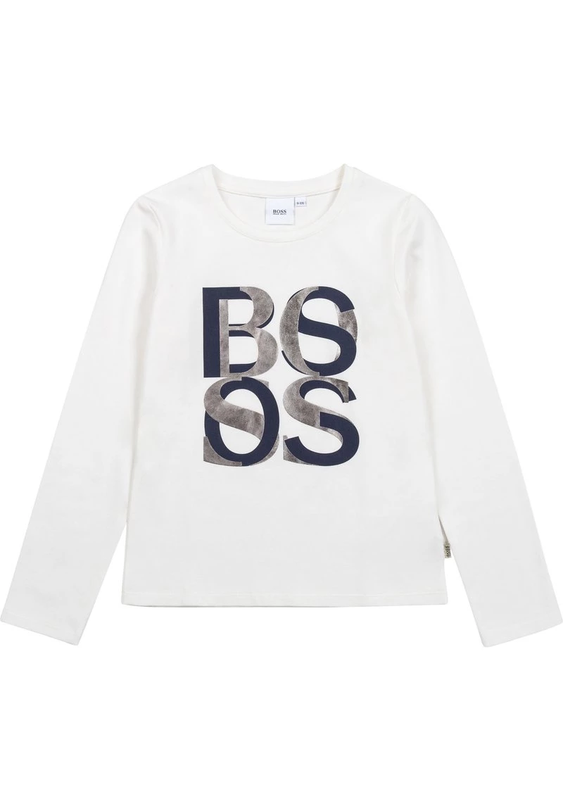 BOSS Kidswear T Shirt à Manches Longues Offwhite Enfant 3 BOSS Kidswear T Shirt à Manches Longues Offwhite Enfant
