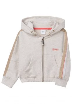 BOSS Kidswear Sweat à Capuche Zippé Sand Chine Enfant -BOSS Soldes Magasin 8439025b335249f3bab2de3e6a8b54e5