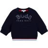 BOSS Kidswear Unisex Sweatshirt Bleu Cargo -BOSS Soldes Magasin 8496e1abcdc34c3ebf92a6f6ee3da246