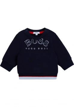 BOSS Kidswear Unisex Sweatshirt Bleu Cargo