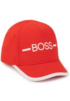 BOSS Kidswear SERGÉ Casquette Rouge Orange Enfant