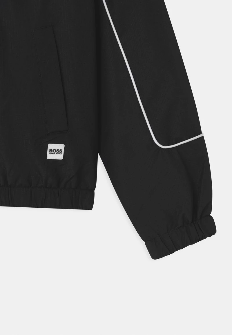 BOSS Kidswear Enfant WINDBREAKER Veste Mi Saison Black 5 BOSS Kidswear Enfant WINDBREAKER Veste Mi Saison Black â Image 3