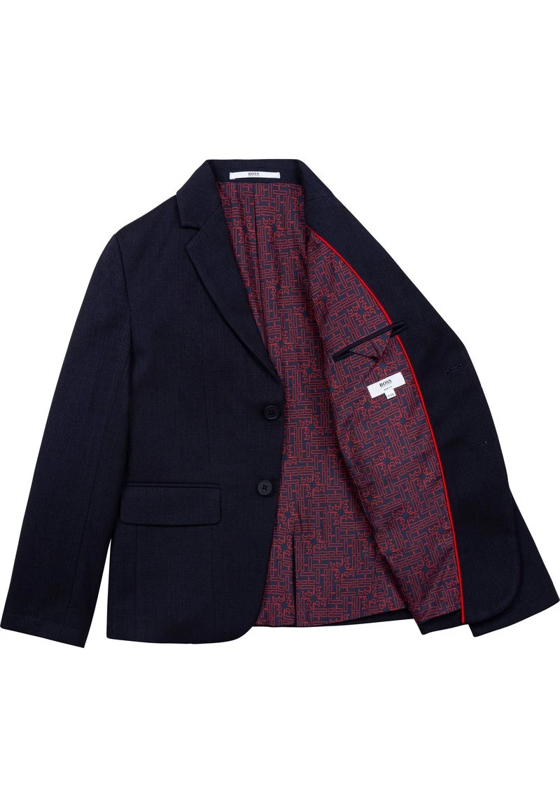 BOSS Kidswear Enfant EXTENSIBLE Blazer Bleu Cargo 3 BOSS Kidswear Enfant EXTENSIBLE Blazer Bleu Cargo