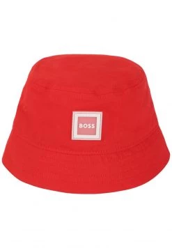 BOSS Kidswear BUCKET HAT UNISEX Chapeau Rouge Orange