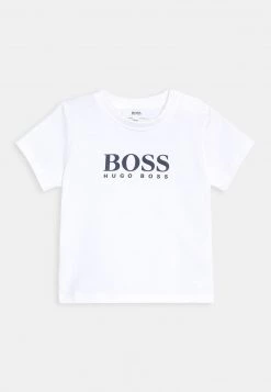 BOSS Kidswear T Shirt Imprimé Weiss Unisex
