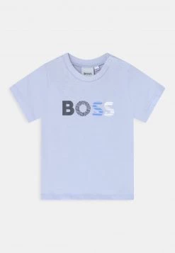 BOSS Kidswear SHORT SLEEVES TEE T Shirt Imprimé Pale Blue Enfant