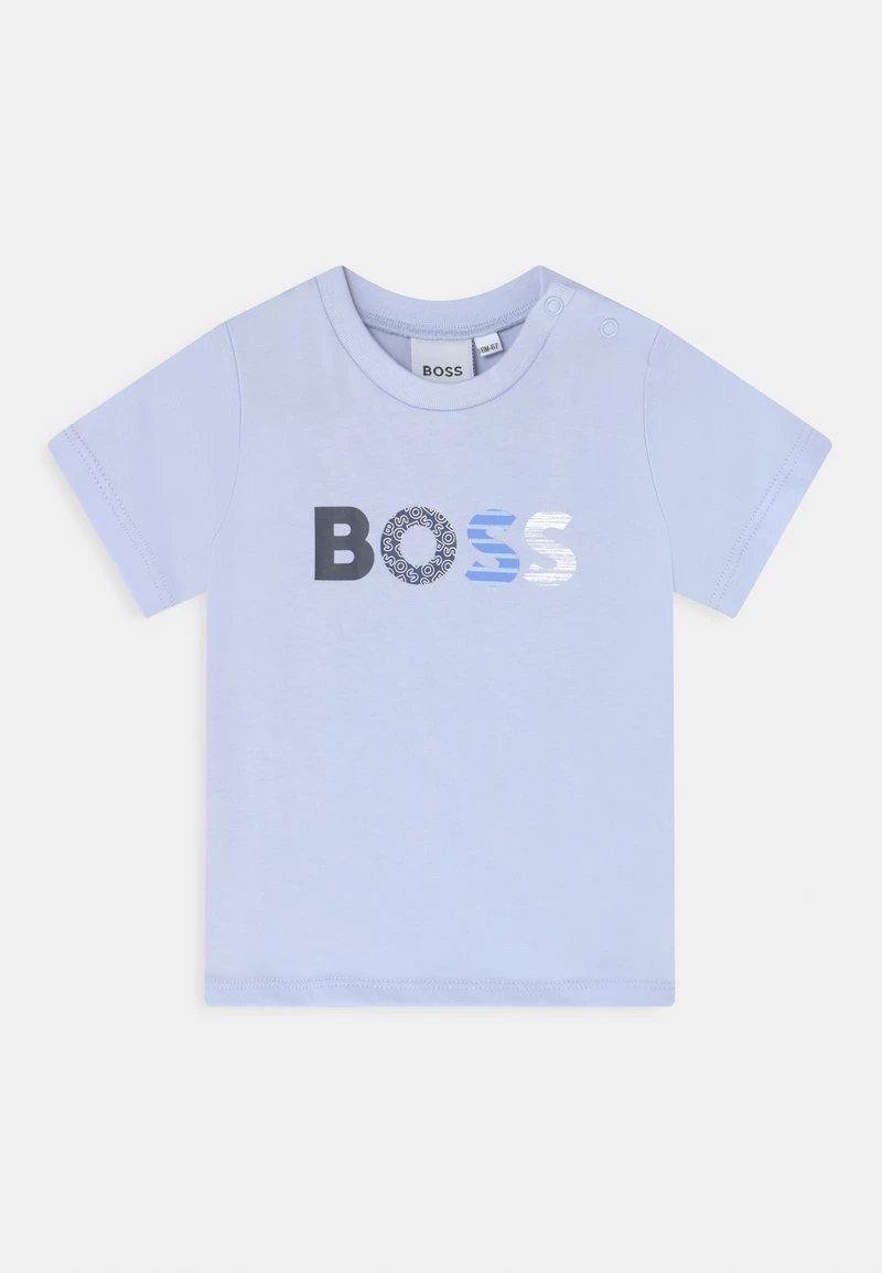 BOSS Kidswear SHORT SLEEVES TEE T Shirt Imprimé Pale Blue Enfant 3 BOSS Kidswear SHORT SLEEVES TEE T Shirt Imprimé Pale Blue Enfant