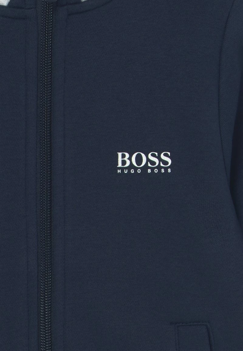 BOSS Kidswear Enfant Sweat à Capuche Zippé Navy 5 BOSS Kidswear Enfant Sweat à Capuche Zippé Navy – Image 3