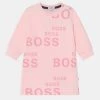 BOSS Kidswear Enfant DRESS Robe De Jour Baby Pink -BOSS Soldes Magasin 92d62f9b88c240f1b37f7c01119bbe8e