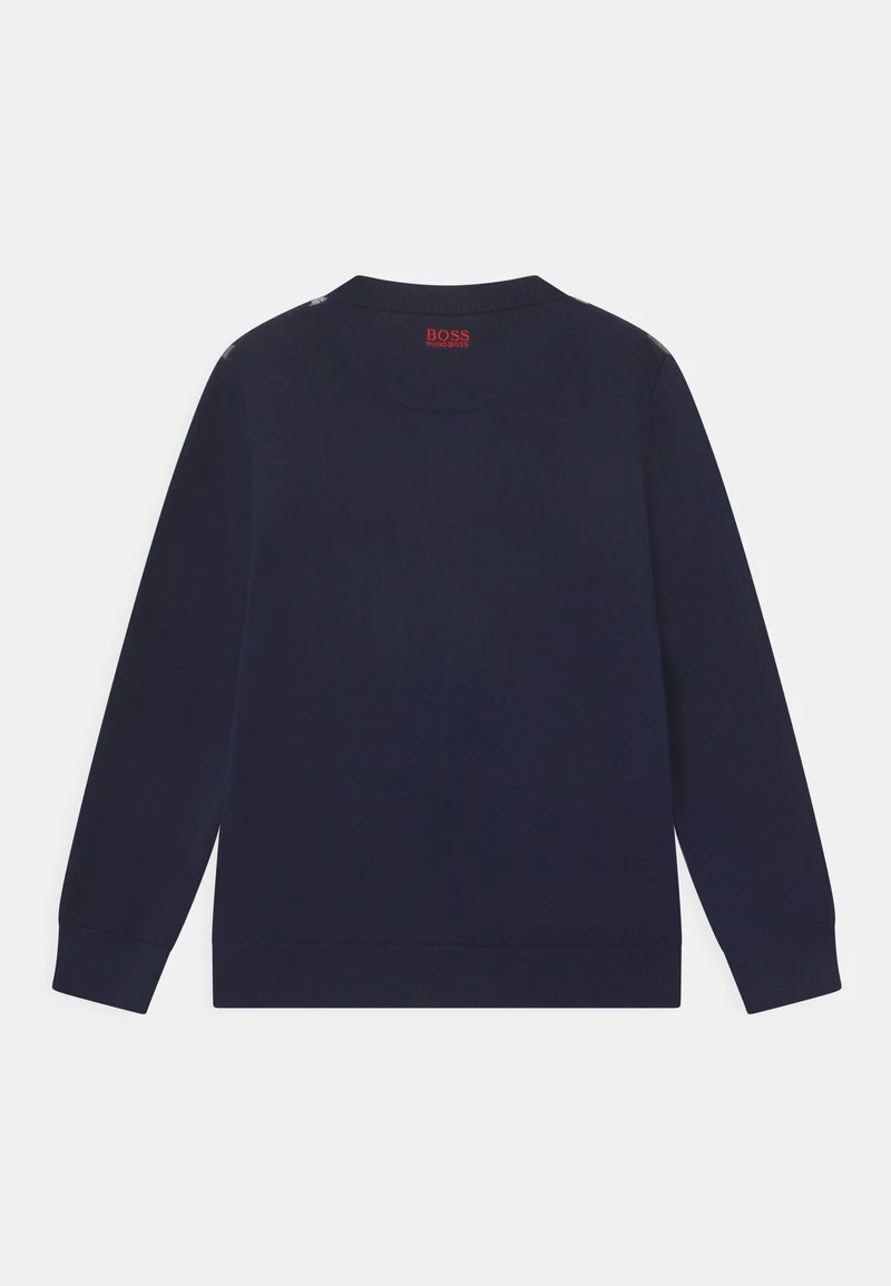 BOSS Kidswear Enfant Pullover Navy 4 BOSS Kidswear Enfant Pullover Navy – Image 2