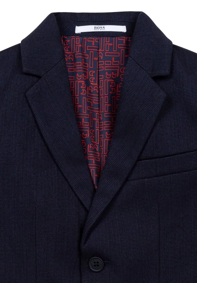 BOSS Kidswear Enfant EXTENSIBLE Blazer Bleu Cargo 4 BOSS Kidswear Enfant EXTENSIBLE Blazer Bleu Cargo – Image 2