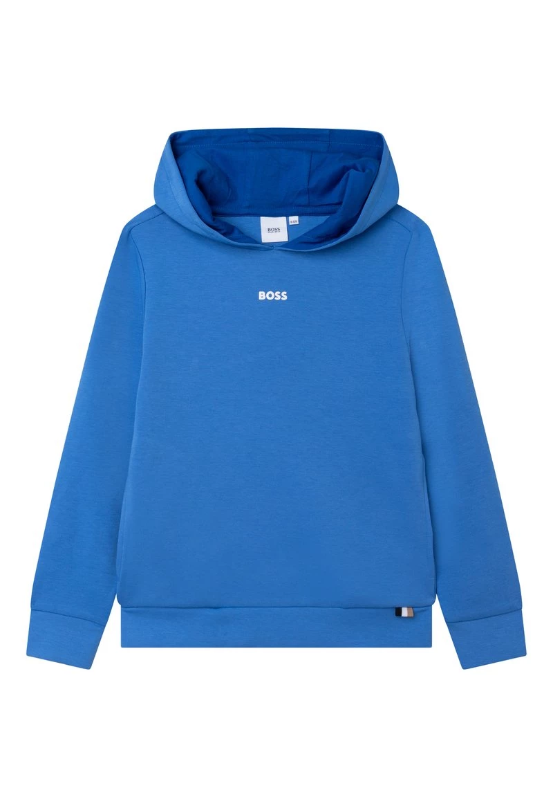 BOSS Kidswear DOUBLE Sweat à Capuche Bleuet Enfant 4 BOSS Kidswear DOUBLE Sweat à Capuche Bleuet Enfant – Image 2