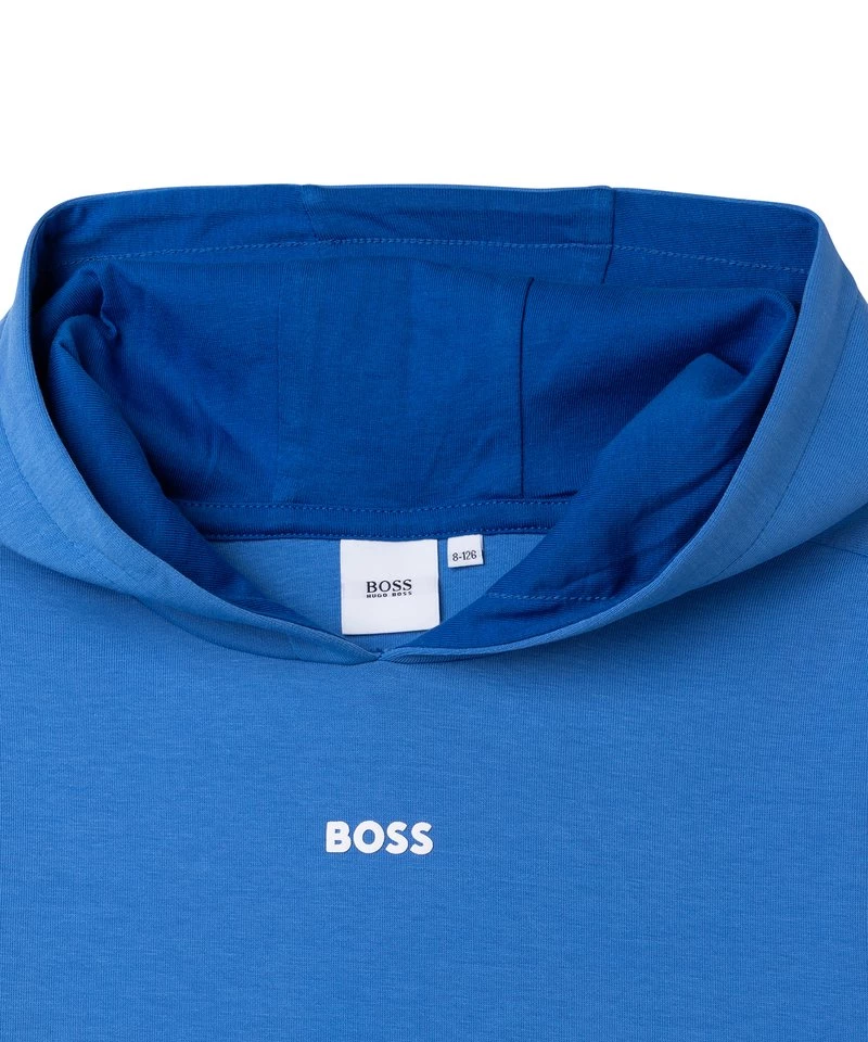 BOSS Kidswear DOUBLE Sweat à Capuche Bleuet Enfant 7 BOSS Kidswear DOUBLE Sweat à Capuche Bleuet Enfant – Image 5