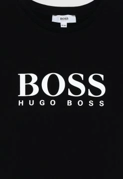 BOSS Kidswear Enfant T Shirt Imprimé Schwarz -BOSS Soldes Magasin 958945a965a3435cbbc9c908bac2b073