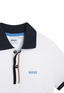 BOSS Kidswear SHORT SLEEVED Polo Blanc Enfant 7 BOSS Kidswear SHORT SLEEVED Polo Blanc Enfant -BOSS Soldes Magasin 999b63873cd548379cce804e56b9e125