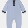 BOSS Kidswear ALL IN ONE Combinaison Pale Blue Enfant -BOSS Soldes Magasin 9b281784152942cb957b5f74c038a333