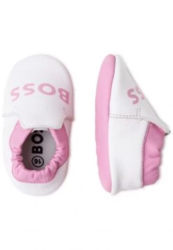 BOSS Kidswear Enfant Chaussons Pour Bébé Blanc -BOSS Soldes Magasin 9bf9b7504a0b4e47a271b11dcf1b07c5