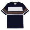 BOSS Kidswear TEN À RAYURES T Shirt Imprimé Bleu Cargo Enfant -BOSS Soldes Magasin a0af6eb804e3453ea23da7cc71340350
