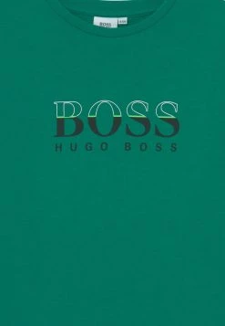 BOSS Kidswear Enfant LONG SLEEVE T Shirt à Manches Longues Green -BOSS Soldes Magasin a0e852ee8d374b559aab166cad1ba805