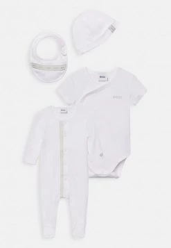 BOSS Kidswear SOFT SET Grenouillère White Enfant