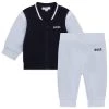 BOSS Kidswear Gilet Ciel Enfant -BOSS Soldes Magasin a678640baf324113880e738f10baad7e