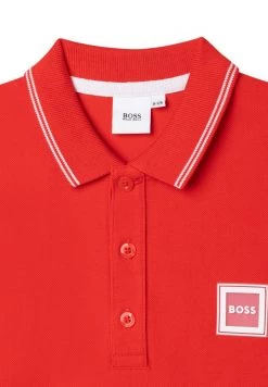 BOSS Kidswear Enfant SHORT SLEEVE Polo Rouge Orange -BOSS Soldes Magasin aa1e9d92f87749698ae1ee4514896f69