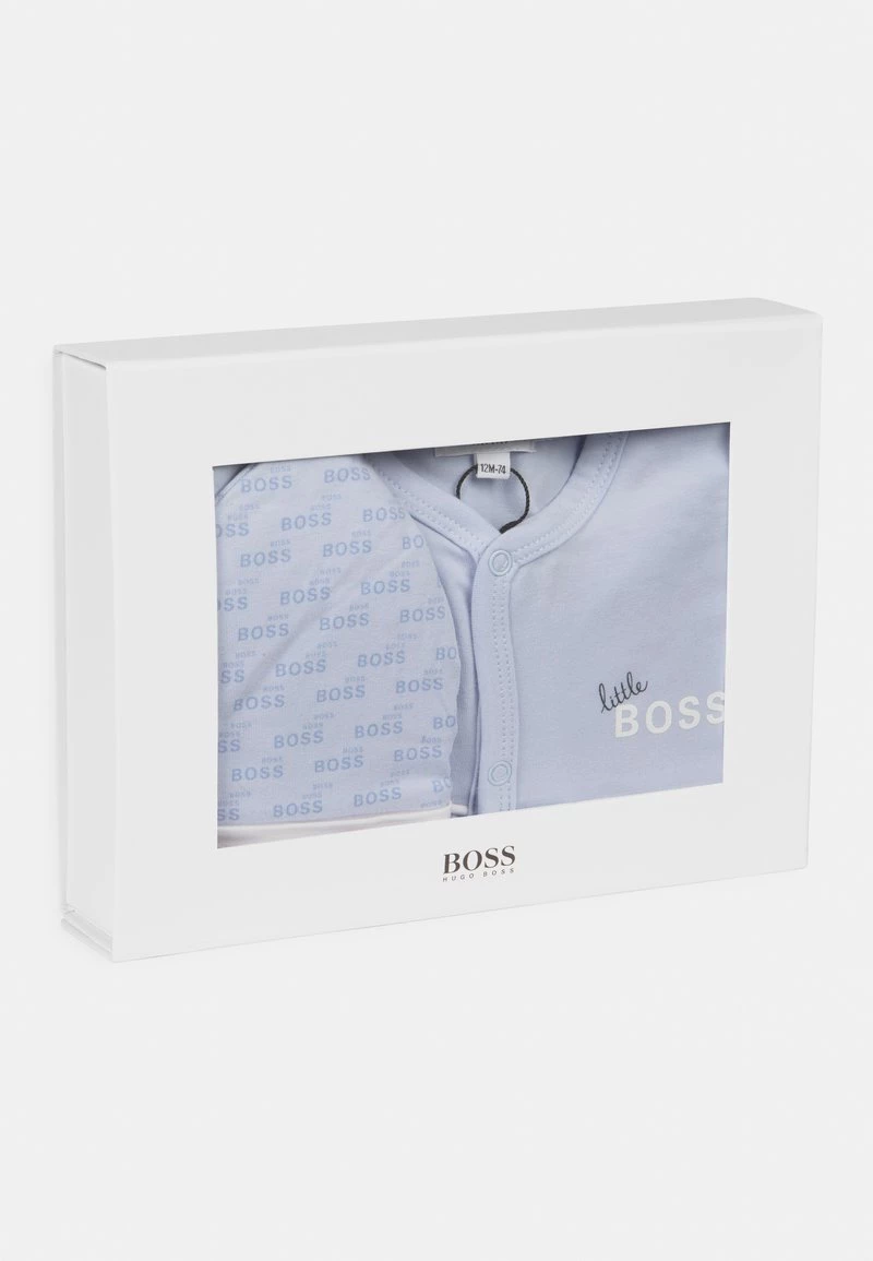 BOSS Kidswear PULL ON HAT SET UNISEX Grenouillère Pale Blue 6 BOSS Kidswear PULL ON HAT SET UNISEX Grenouillère Pale Blue – Image 4