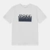 BOSS Kidswear Enfant SHORT SLEEVES TEE T Shirt Imprimé White -BOSS Soldes Magasin abea376271774fac884daf7792f5586a