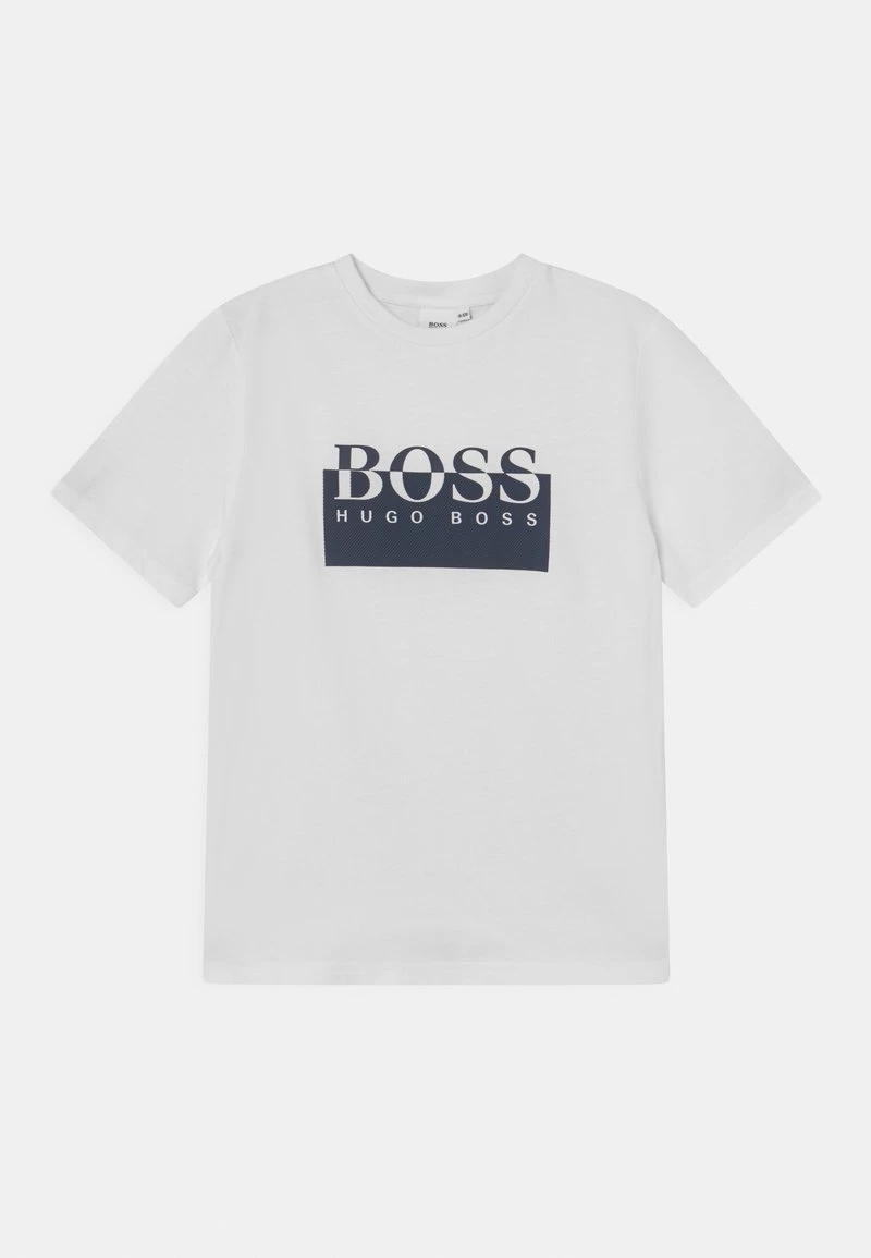 BOSS Kidswear Enfant SHORT SLEEVES TEE T Shirt Imprimé White 3 BOSS Kidswear Enfant SHORT SLEEVES TEE T Shirt Imprimé White