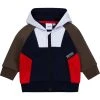 BOSS Kidswear Sweat à Capuche Zippé Bleu Cargo Enfant -BOSS Soldes Magasin ad3b8e6a686946338d323e5935c6c656