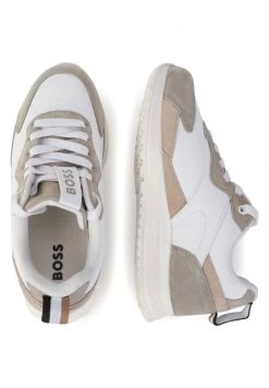 BOSS Kidswear Enfant Baskets Basses Blanc -BOSS Soldes Magasin ad3c202b9950487081e24a1eae6ba550