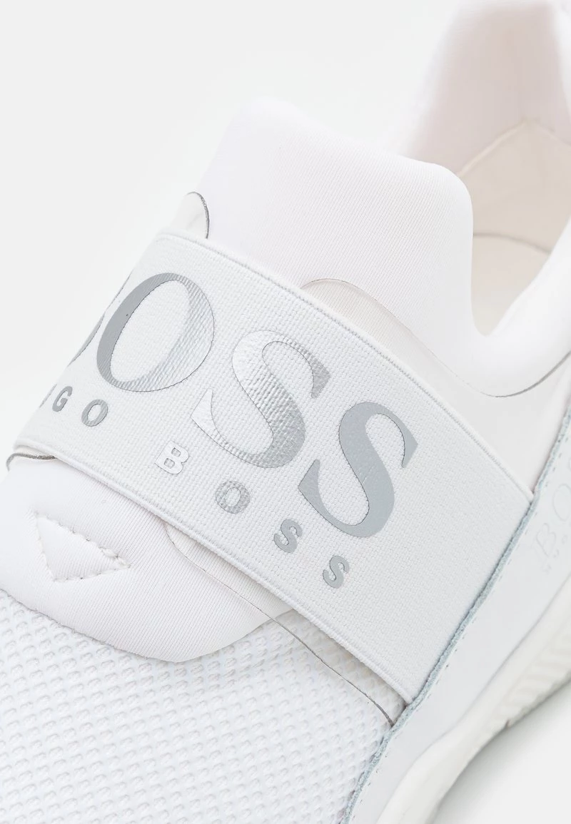 BOSS Kidswear Enfant TRAINERS Baskets Basses Blanc 8 BOSS Kidswear Enfant TRAINERS Baskets Basses Blanc – Image 6