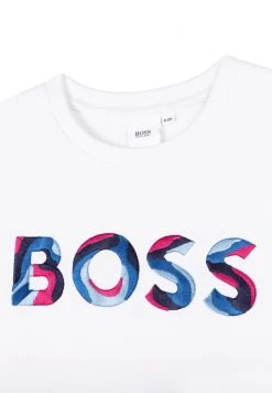 BOSS Kidswear Enfant Sweatshirt Blanc 7 BOSS Kidswear Enfant Sweatshirt Blanc -BOSS Soldes Magasin b0093d20789848aaafd17538310720c0
