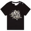 BOSS Kidswear T Shirt Imprimé Black Enfant -BOSS Soldes Magasin b03c717d3e914089a1a6cebf5d765b43