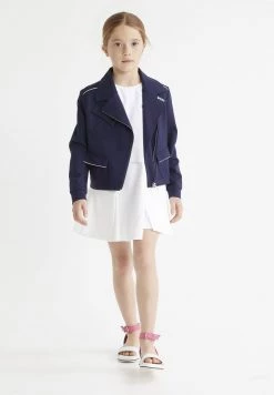 BOSS Kidswear PLAIN Robe De Jour Blanc Enfant