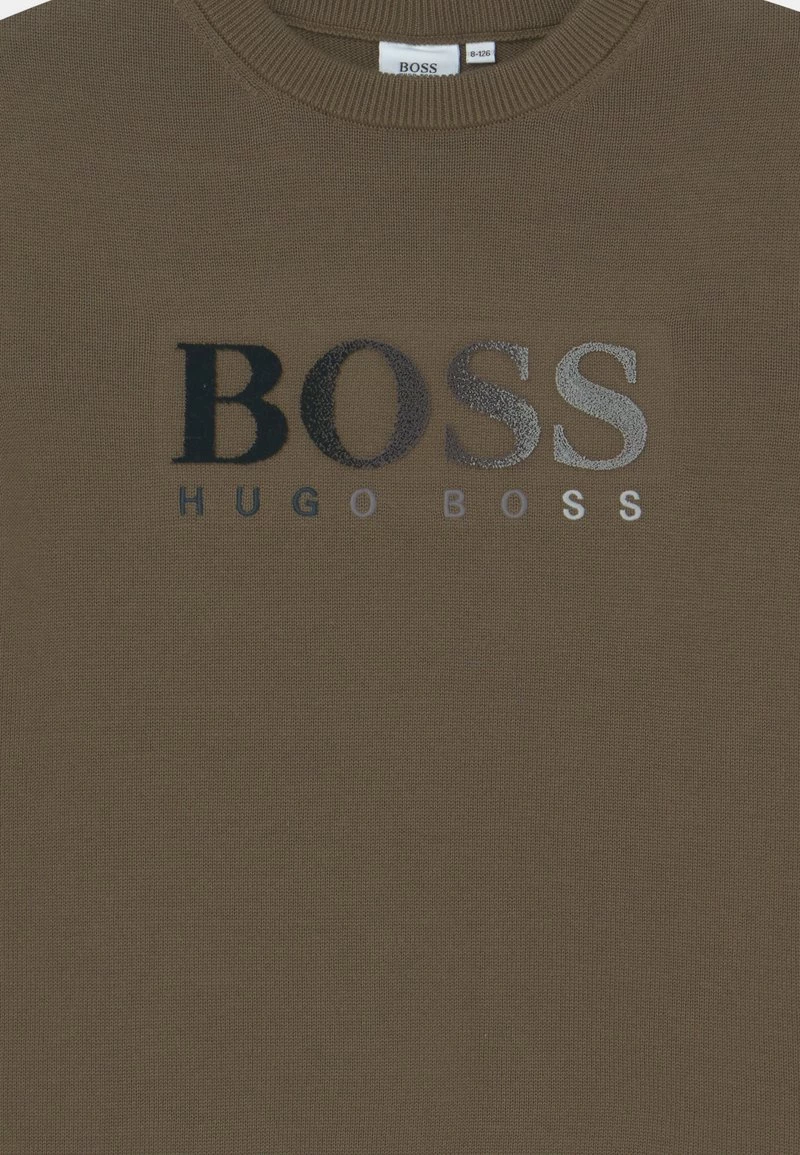 BOSS Kidswear Enfant Pullover Khaki 5 BOSS Kidswear Enfant Pullover Khaki – Image 3