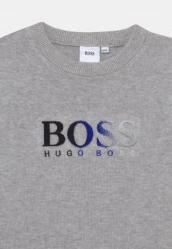 BOSS Kidswear Enfant Pullover Grey -BOSS Soldes Magasin b4d70bfb27194ef78e6937ed8998ab06