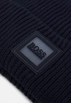 BOSS Kidswear PULL ON UNISEX Bonnet Navy -BOSS Soldes Magasin b5d9ac53b650406bb5efc69595ab4969