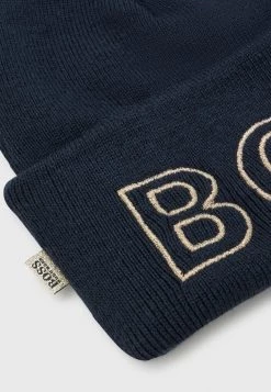 BOSS Kidswear Unisex Bonnet Marine -BOSS Soldes Magasin b6a8af10e7cc4637b71192c5aa558981